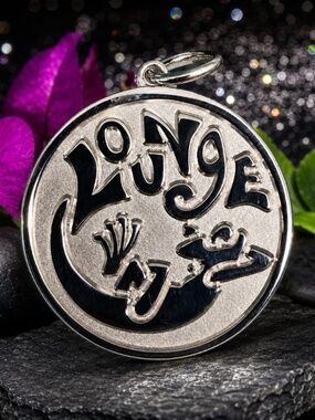 Tiffany & Co. Love Bug Lounge Lizard Medallion Charm Sterling Silver NIB